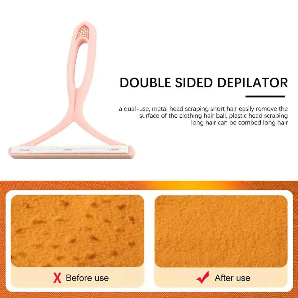 Pet Accessories Cleaning SuppliePortable Manual Lint Remover Pet Hair Remover Brush Lint Roller Sofa Clothes Cleaning Brush Tool