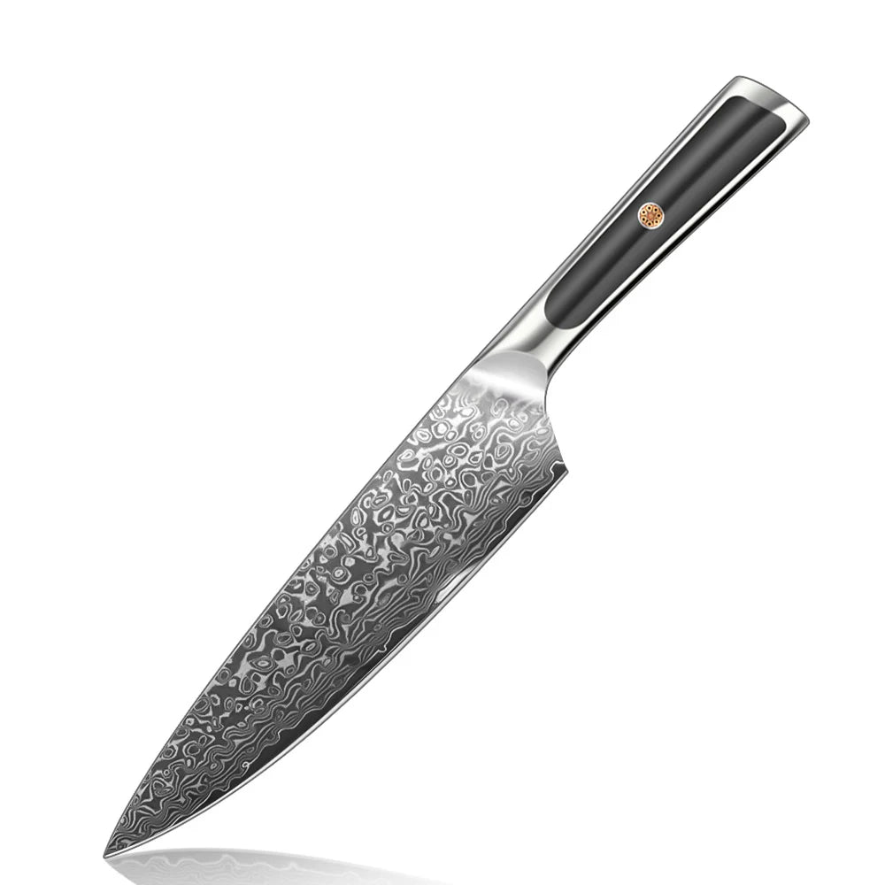High-end Damascus Kitchen Knife Set Vegetables Fruit Slicer Chef Peeling Carving Sashimi Utility Paring Slicing Knives
