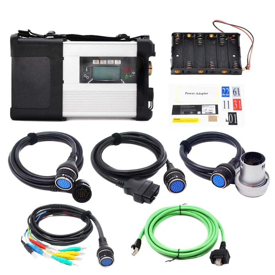 MB Star C5 SD Connect Multiplexer with Laptop CF30 Toughbook PC Mb Star C5 Wifi Software 2023.09 SSD for Sd C5 Diagnostic Tool