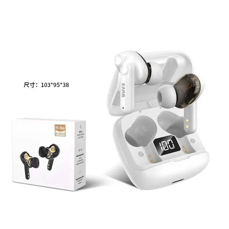 TWS 2 Earbuds Wireless Headphones Earbuds In-Ear 2 Anc Headphones Earbuds