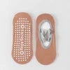 Boneless Custom Logo Grip Barre Trampoline Socks Pilates Non Slip Yoga Ballet Socks Compression Cotton Low Cut  Ankle  Socks