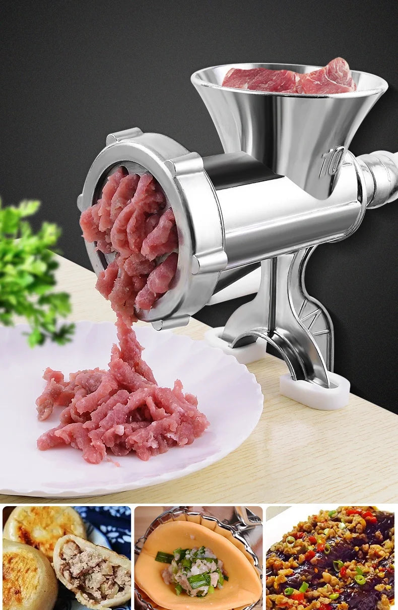 New Arrival Manual Meet Sausage Stuffer Household Meat Grinder Homemade Sausage Maker Multifunctional Chili Grinder Vegetable