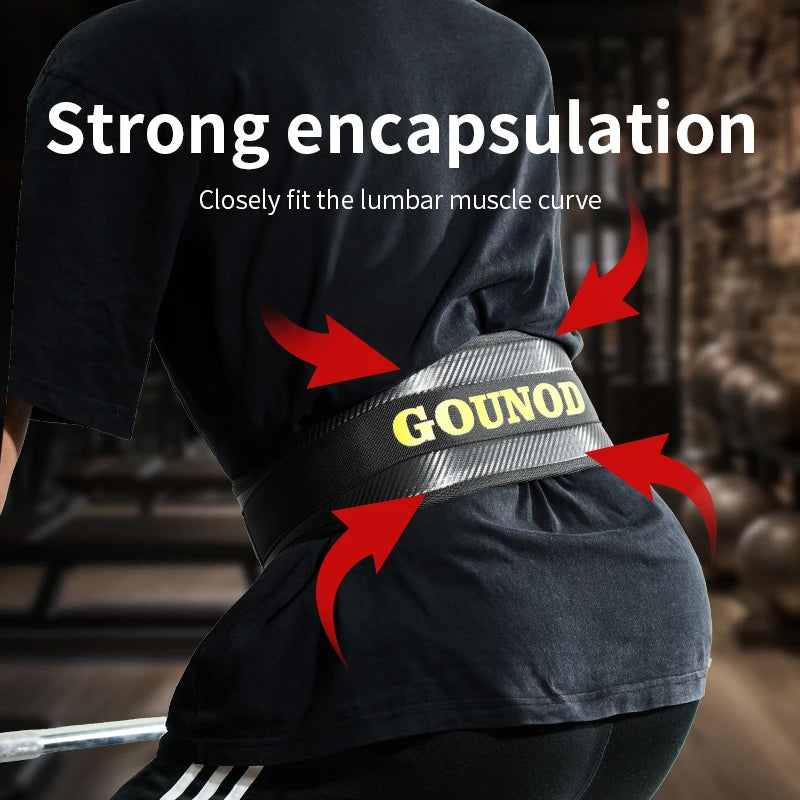 Professional Gym Lifting Belts EVA Adjustable Weightlifting Belt Back Fitness Support Belt for Men