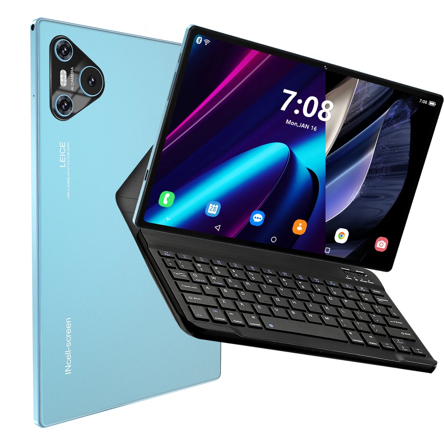 10.1-Inch Tablets Snapdragon870 Ten Core 1600*2560 Pixel Resolution Android 12 4G Tablets Study Tablet PC 16 Pro With WPS