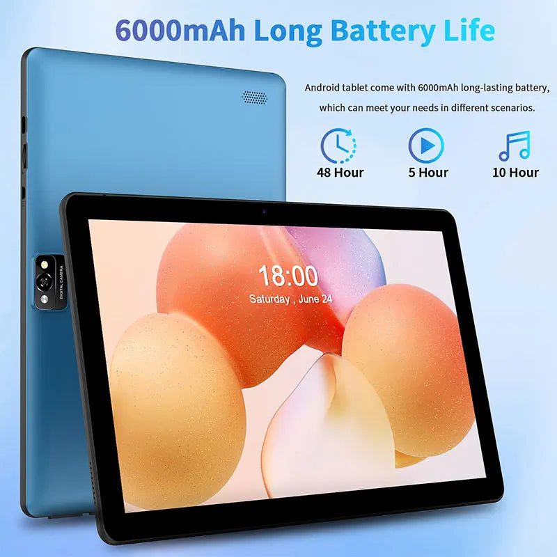2025 Factory Wholesales Android Tablet 10.1 Inch Quad Core Tablet PC All in One Tablet PC VASOUN M30A with Keytboard Mouse