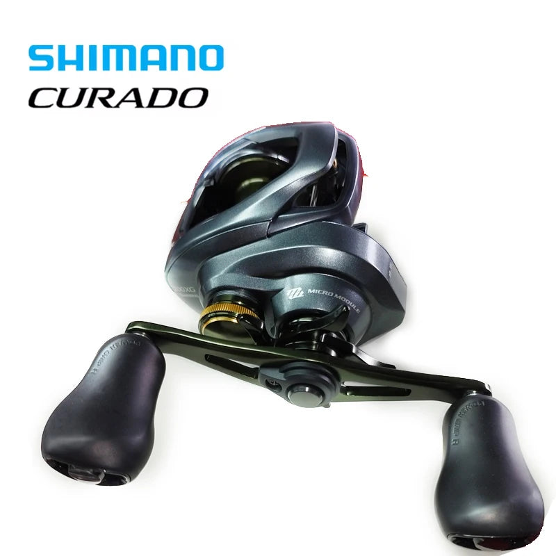 Shimano 22 18 Curado DC Baitcasting Fishing Reels 6+1BB Gear Ratio 7.4:1/8.5:1 S3D Spool I-DC4 Saltwater Wheel River Fishing