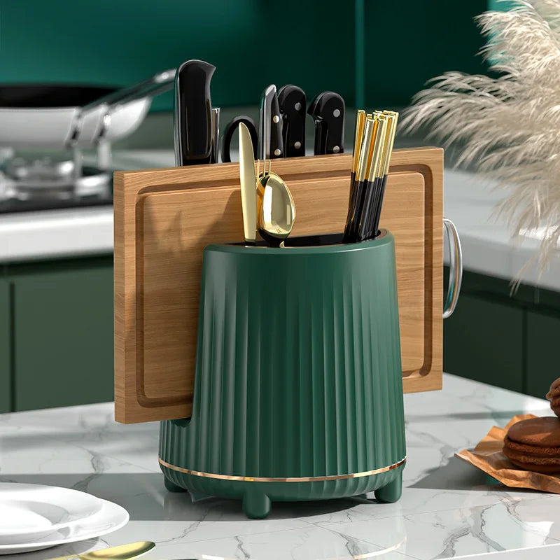Kitchen Organizer Accessories Plastic Rotating Shelf 360 Degree Space-Saving Kitchen Storage Holders Racks