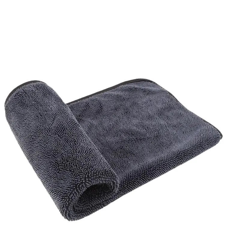 Microfiber Quick-Dry Car Wash Cloth Thick Braid Twisted Towel for Home Use Strongly Absorbent Lint Cleaning Wholesale