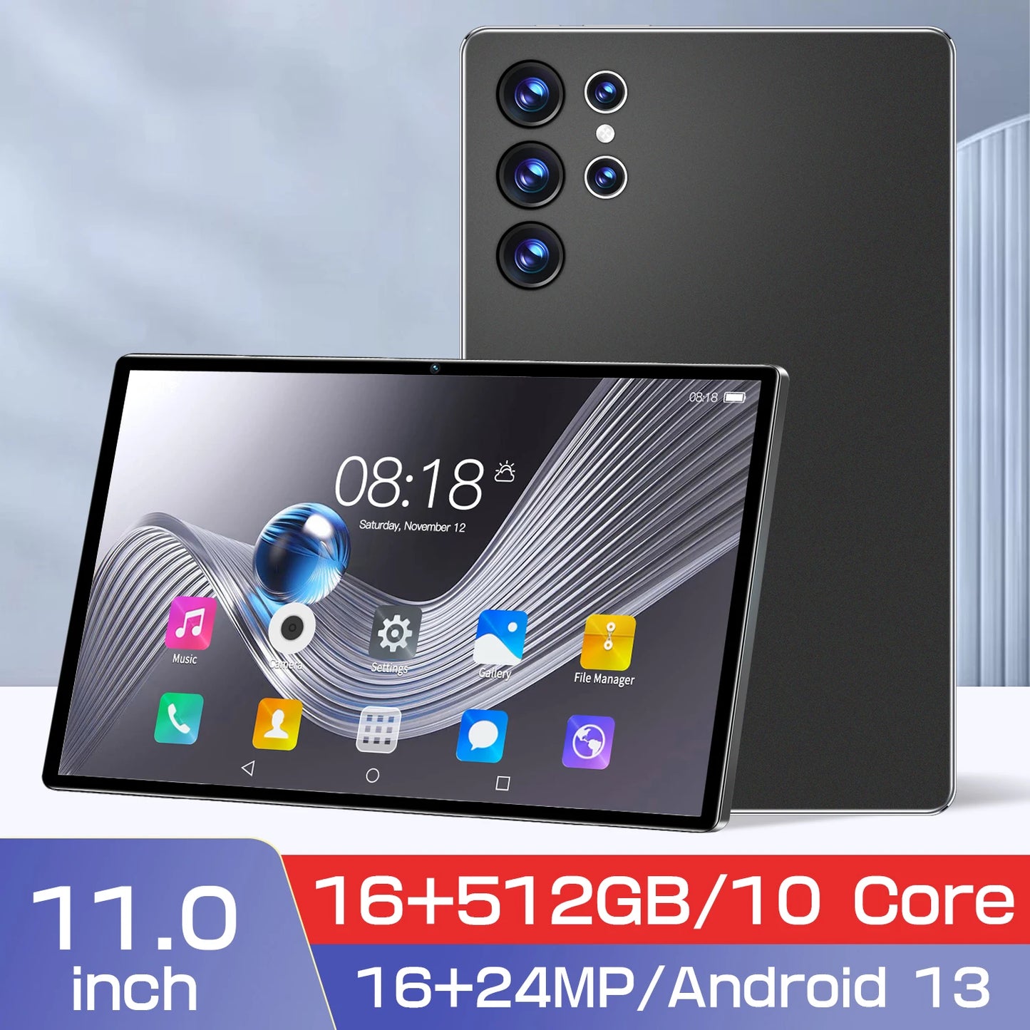 S23 Ultra 10-Inch Android Tablet for Kids Full Netcom 16+512GB Dual Card Learning Education Tablet 4G Call Factory Direct Sales
