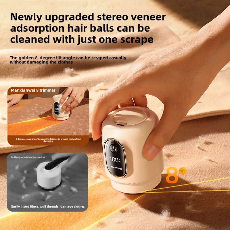 Mini Portable Electric Hairball Trimmer Lint Removal Clothing Fabric Razor Pill Sweater Clothing Lint Razor Hairballer