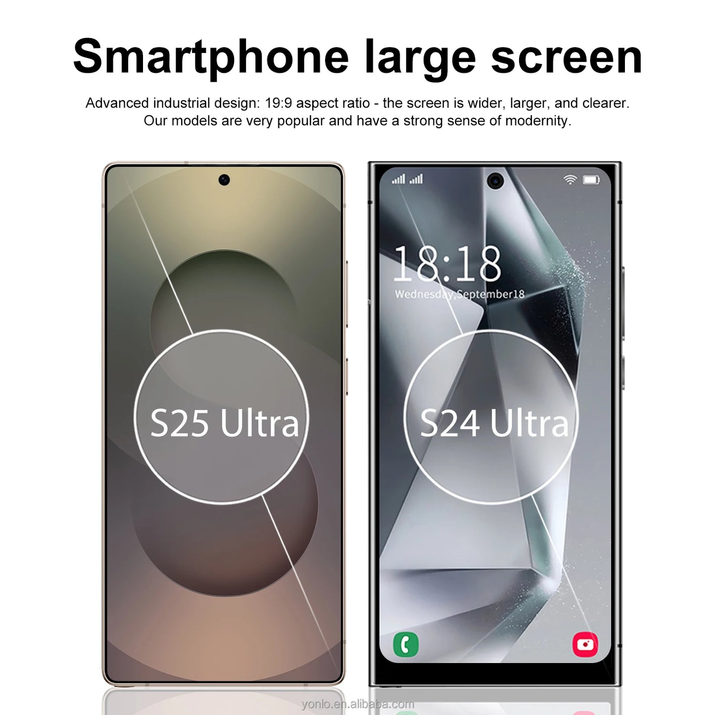 2025 Brand New S25 Ultra Original 16G 1T Global Version Smartphone With Deca Core CPU Dual Sim Card 16 GB ROM