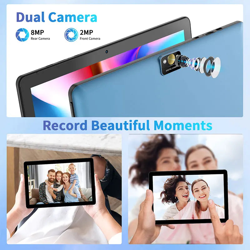 2025 Factory Wholesales Android Tablet 10.1 Inch Quad Core Tablet PC All in One Tablet PC VASOUN M30A with Keytboard Mouse