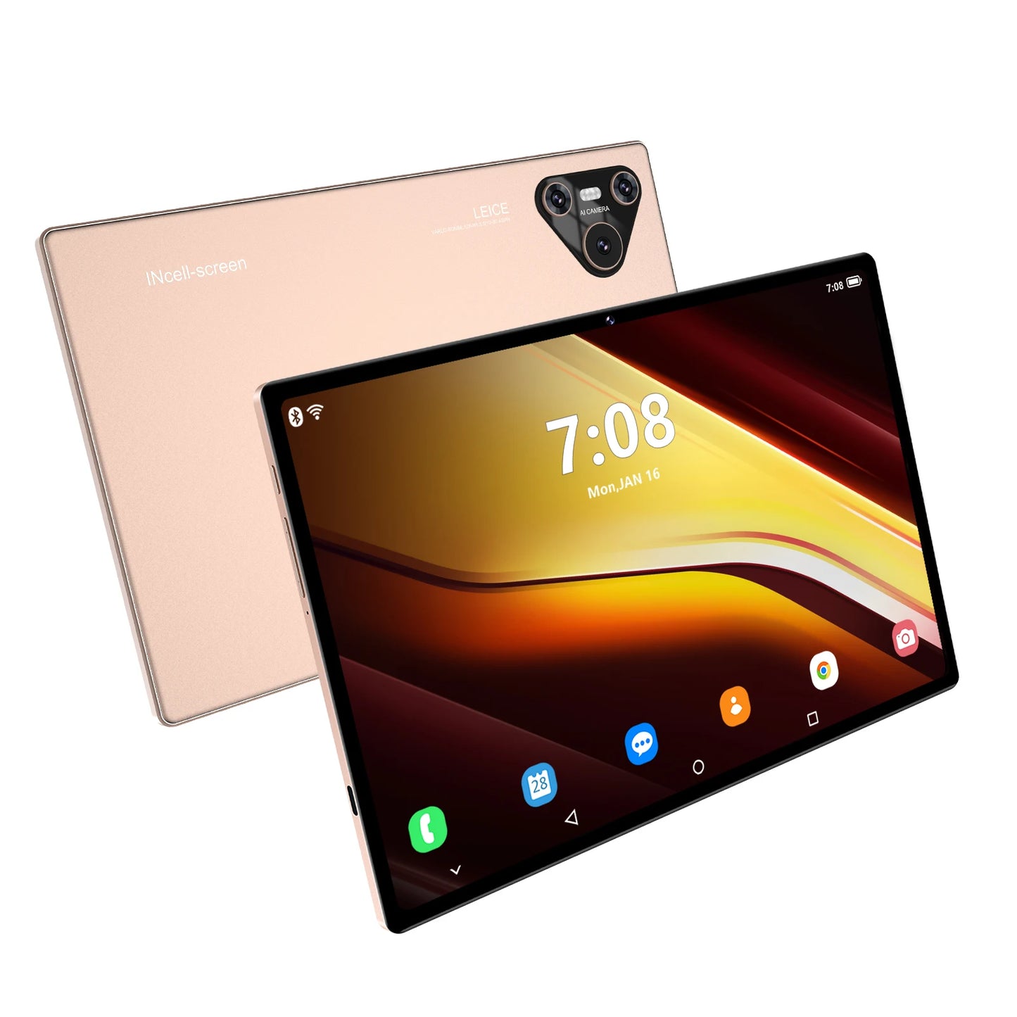 10.1-Inch Tablets Snapdragon870 Ten Core 1600*2560 Pixel Resolution Android 12 4G Tablets Study Tablet PC 16 Pro With WPS