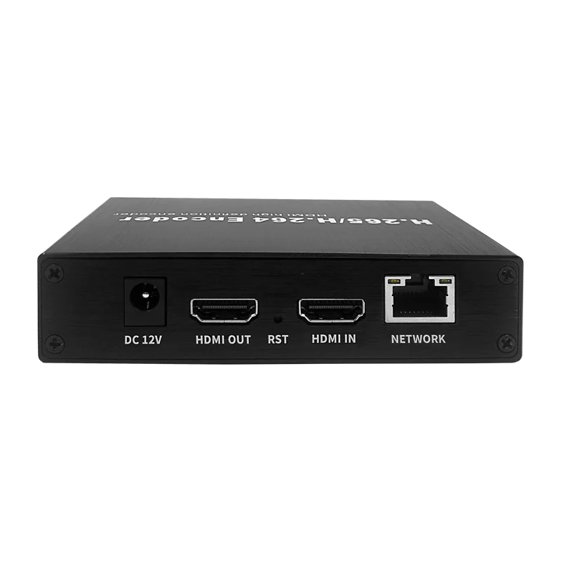 Mini H.265 Encoder PC/ Cash Register Recorder Monitor IPTV Udp & Hikvision Dahua NVR Live Streaming Push Encoder
