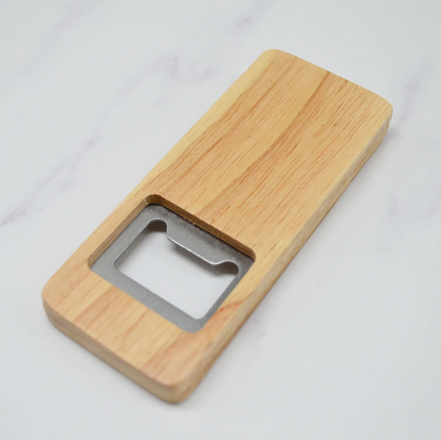US Free Shipping Pack of 50 Wood Laser Engraving Blanks Bulk Rustic Wooden Beer Bottle Opener