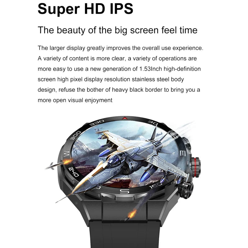 Fitness Smartwatch Works With iPhone & Android Blood Pressure  Oxygen Heart Rate Sleep Monitor Thermometer Syncs Via Da Fit App