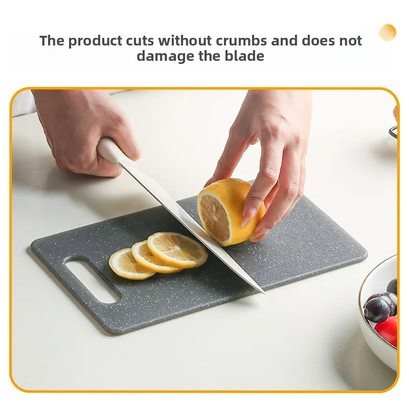 Three Double-Sided Non-Slip PP Cutting Board Set Plastic Kitchen Board for Cheese Vegetables Meat Fruits-Wholesale