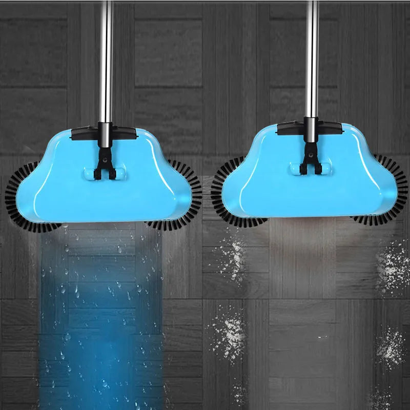 Portable Broom Magic Manual for the Fireside 360 Degree Spinning Feedback Sweeper's Flooring Dustpan Set