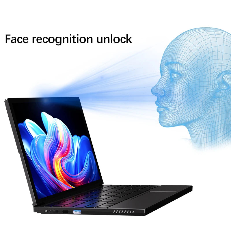 Topton L22 Tablet 2 in 1 Laptop Intel i5 1240P 10.95 Inch Touch Screen Face Recognition Office Business Notebook Win 11 WiFi6