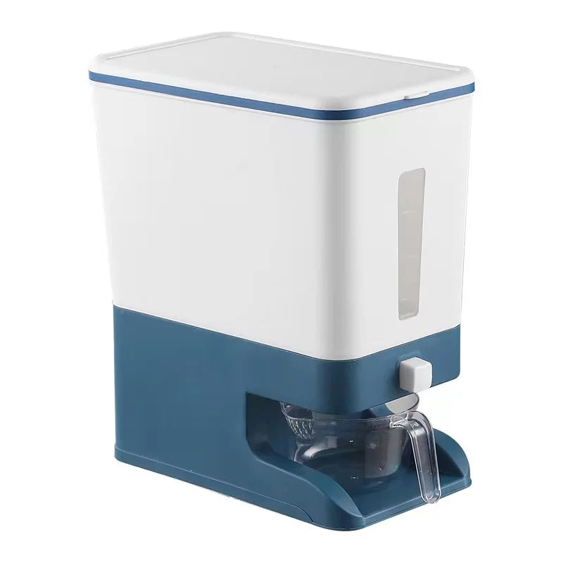 Press-type Quantitative Rice Barrel sealed Moisture-proof Insect-proof Miscellaneous Grain tank Household Rice Storage tank