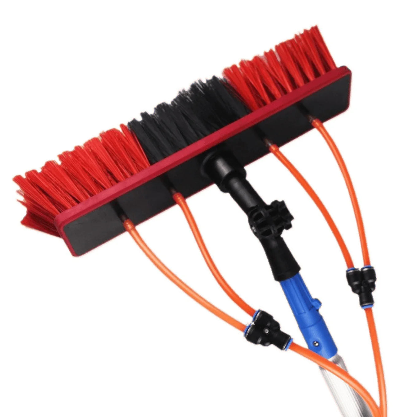 35cm Telescopic Rod Cleaning Kit with Durable Metal Solar Panel Cleaning Brush Eco-Friendly Window Equipment with Solar Panels