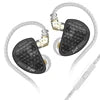 KZ AS16 Pro in Ear Wired Earphones 16BA Balanced Armature HIFI Bass Monitor Headphones Noise Cancelling Earbuds Sport Headset