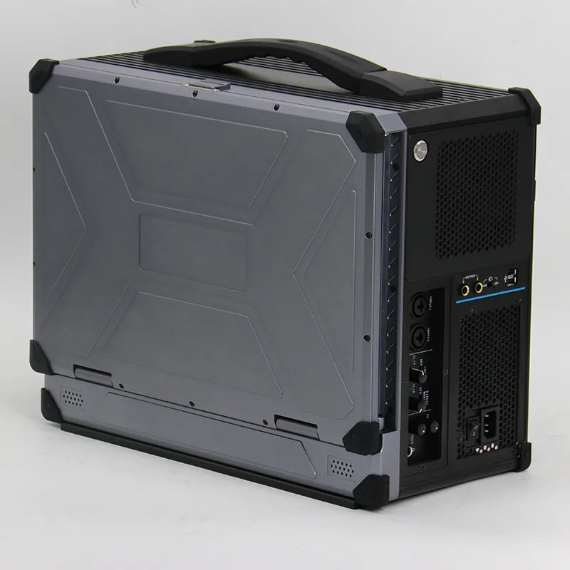 17.3 Inch Triple-screen Rugged All-in-one Industrial Laptop Support Win10/11 Linux System Rugged Notebook  Laptop Toughbook