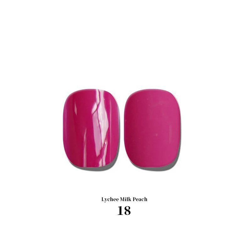 Designer 10ml Resin Nail Polish Gel Transparent French Style Exclusive for Nail Art DIY LED Lamp Bottle Nail Beauty