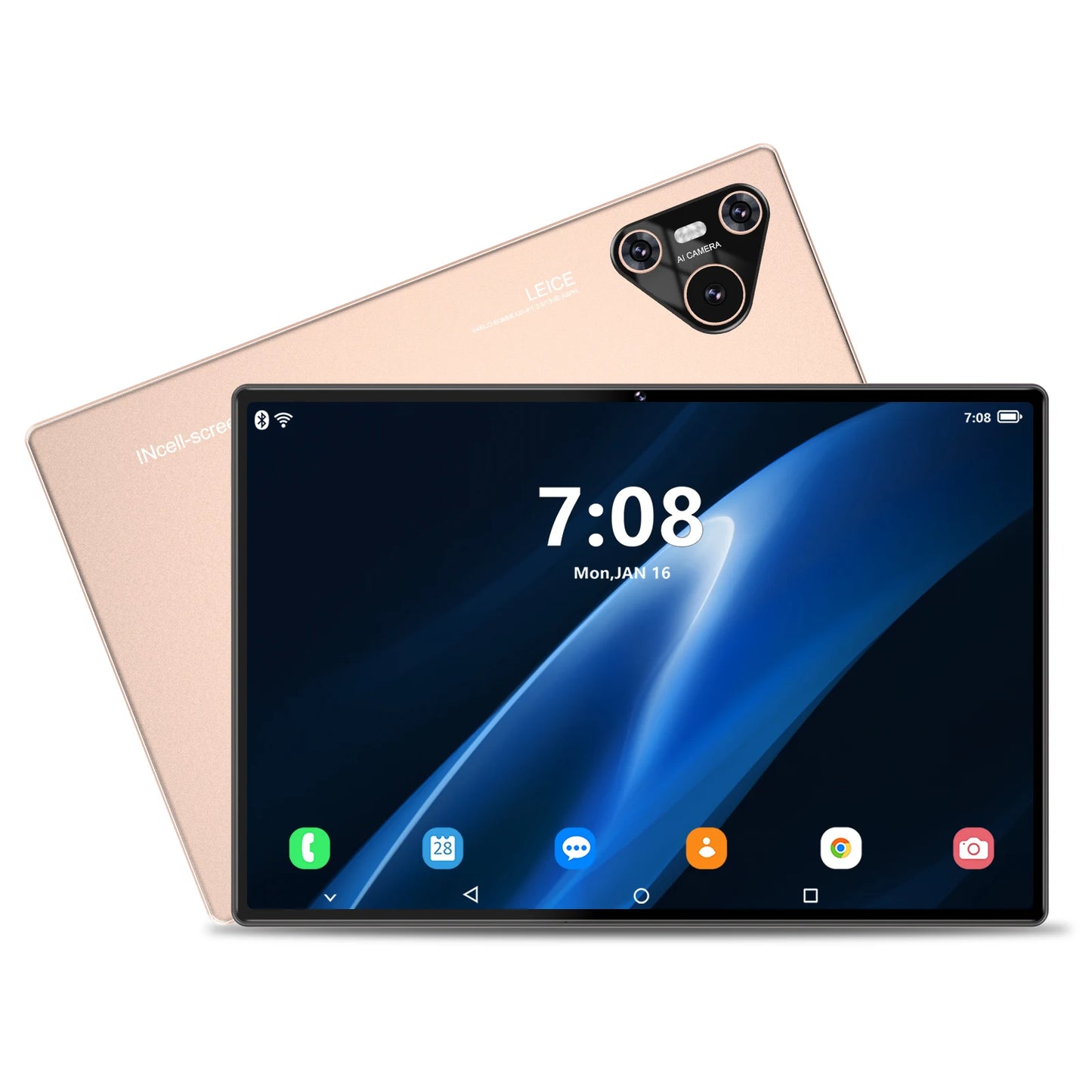 10.1-Inch Tablets Snapdragon870 Ten Core 1600*2560 Pixel Resolution Android 12 4G Tablets Study Tablet PC 16 Pro With WPS