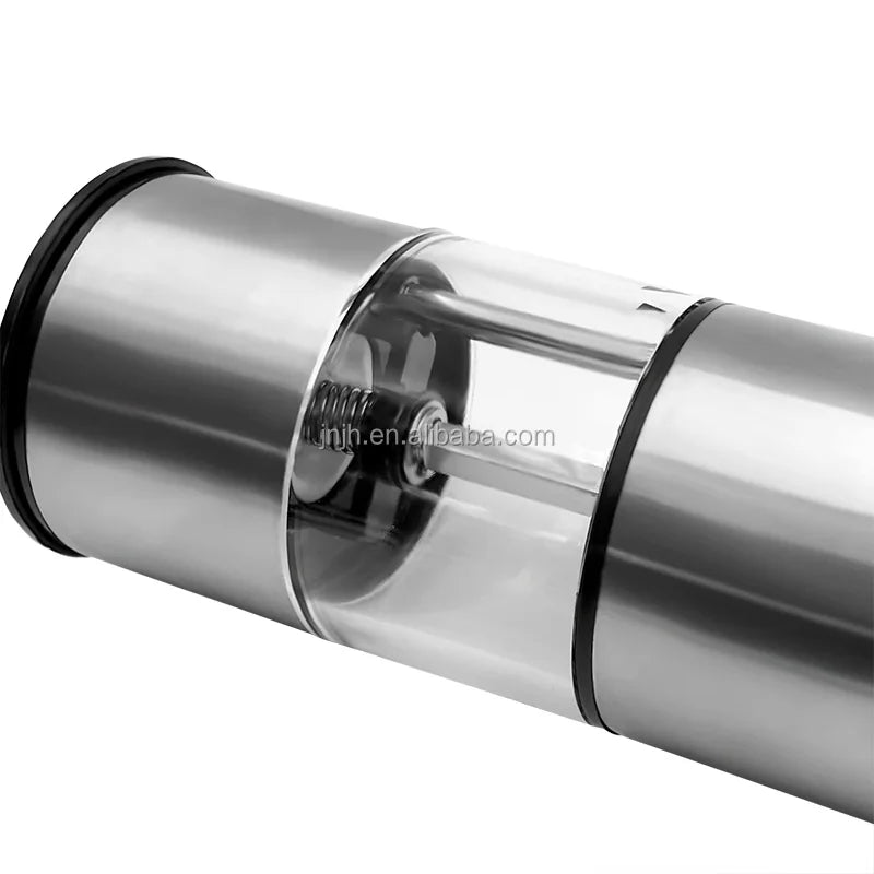 Hot Sales Battery Operated Stainless Steel Electric Salt and Pepper Grinder Set 304 Stainless Steel for Kitchen Cooking