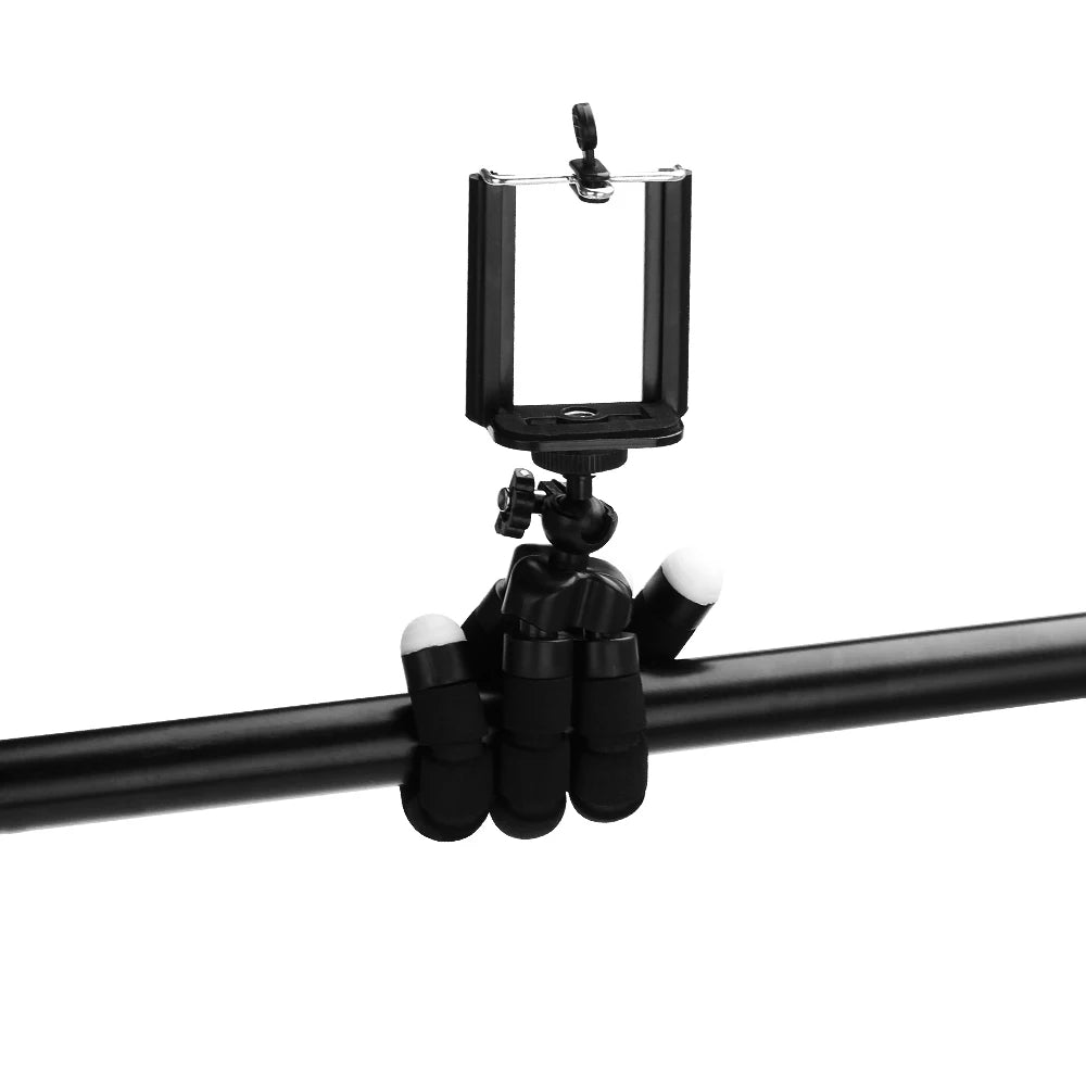 Tripé Flexível para Telemóvel e Câmara | Suporte Ajustável