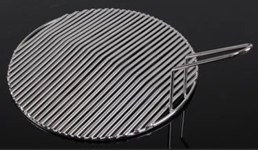 High Quality Round Shape Stainless Steel Indoor Restaurant Equipment Downward Exhaust Smoke Electric BBQ Grill