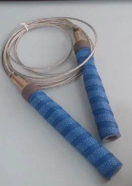 Custom Logo Jump Rope for Exercise Fitness High-Speed Self-Locking Skipping Smart Training Adjustable Sweat Handle Weighted Wire