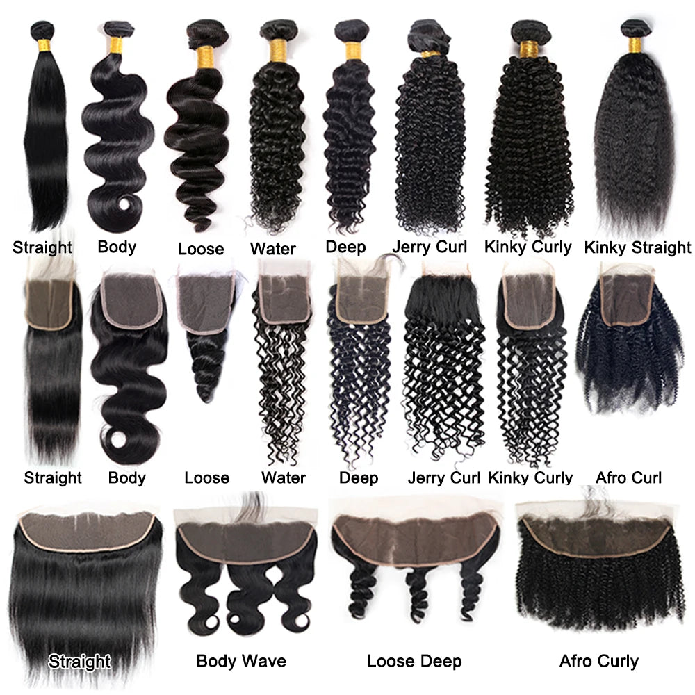 100% Remy Human Hair Bundles Indian Human Hair Extensions Loose Wave Beauty Products Natural Hair Extensions Straight