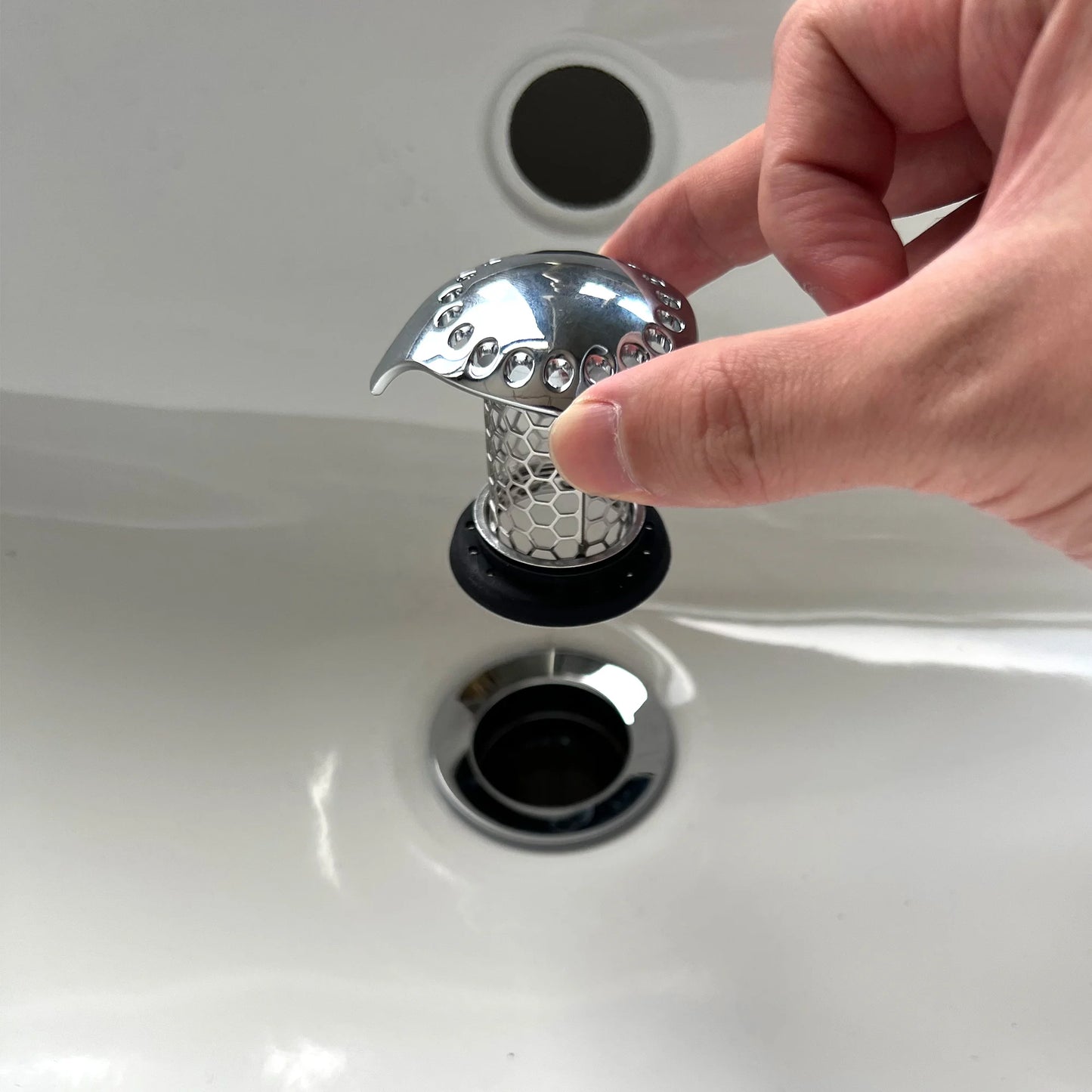 Hot Selling Stainless Steel Floor Drain Sink Hair Catcher Strainer Anti-Blocking Bath Tub Hair Filter for Kitchen Use