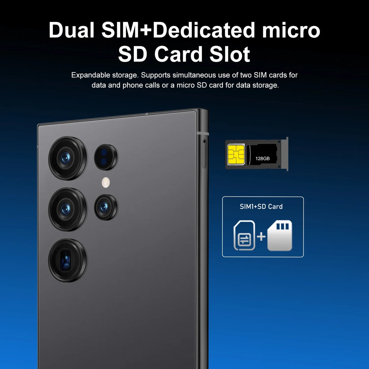 Factory Wholesale New Original S25 Ultra 6.9 Inch 16+1TB Cheap Smartphone High Quality Gaming 5G Phone Android Phone Smartphone