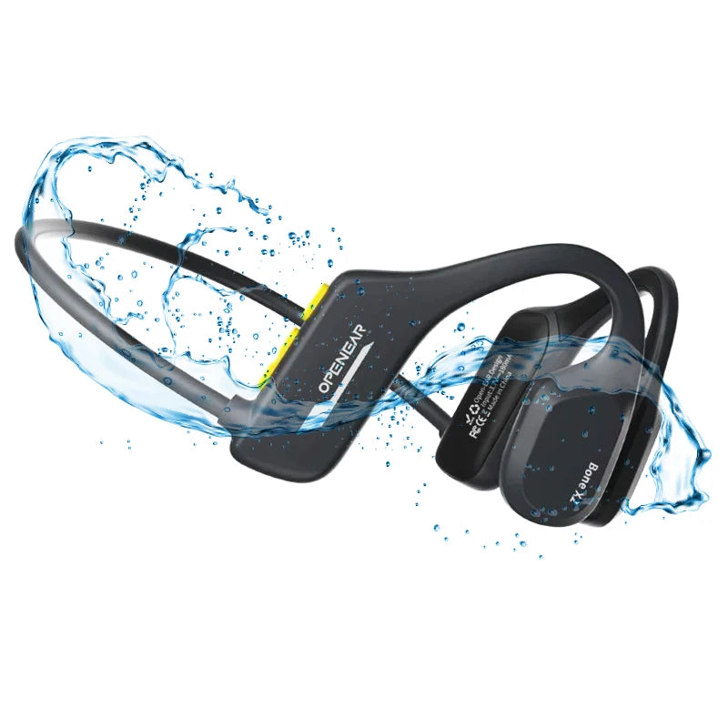 Starsky Open Ear Bone X2 Swimming Headphones IP68 Waterproof Mp3 Conduction Earphones for Sports Pool Beach