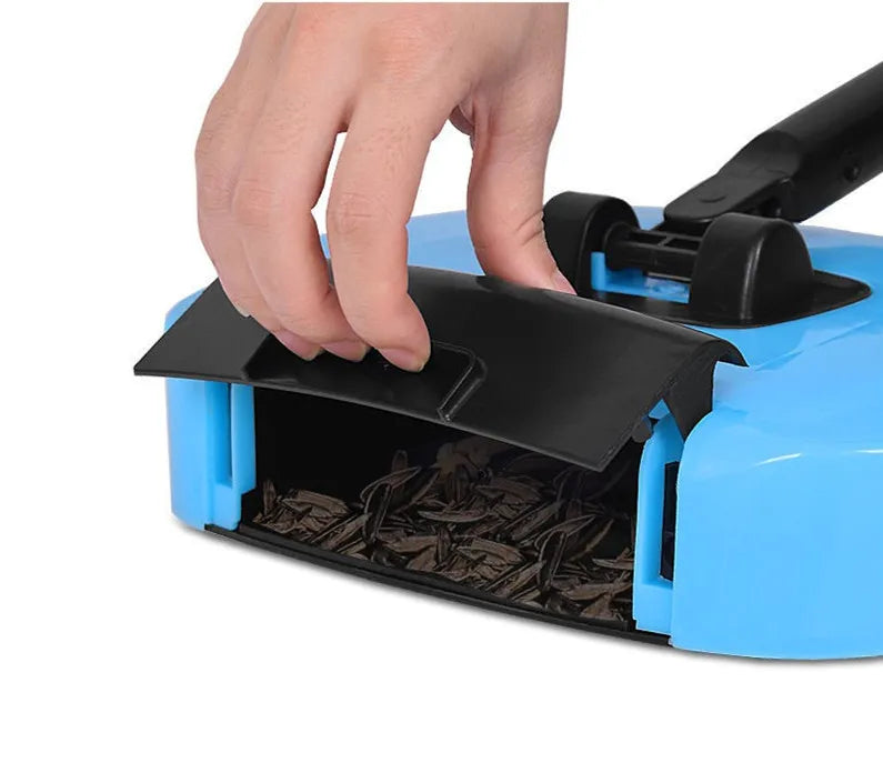 Portable Broom Magic Manual for the Fireside 360 Degree Spinning Feedback Sweeper's Flooring Dustpan Set