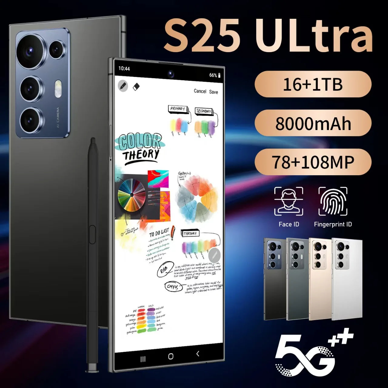 S25 Ultra 5G Smartphone Original Condition Guaranteed with Advanced Face Recognition