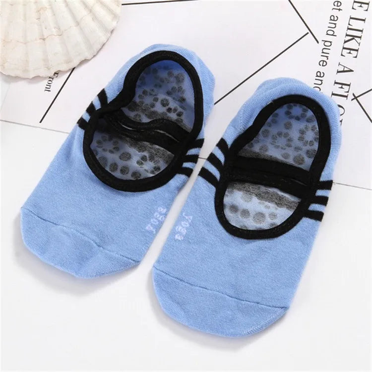 Factory Price Yoga Socks for Elegant Women Ballet Dance Barefoot Workout Cotton Socks