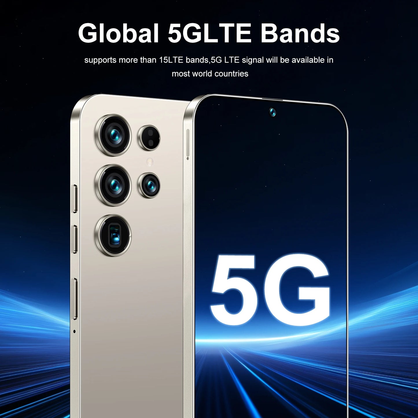 2025 New Original Phones S26 ultra Smartphones 22GB+2TB 5G Dual SIM Cellphone Mobile Phone Face Unlock Android 14 5G Phone