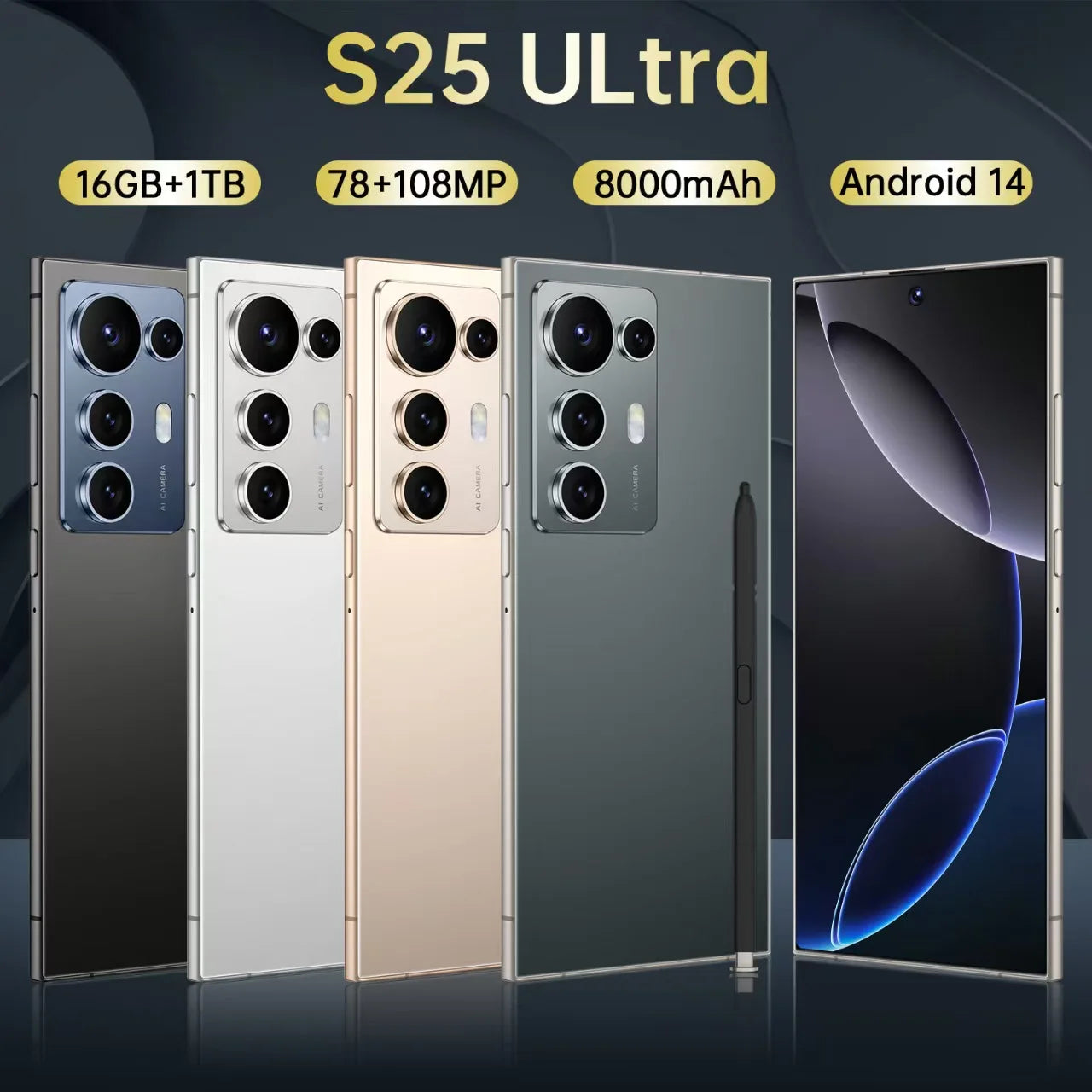 S25 Ultra 5G Smartphone Original Condition Guaranteed with Advanced Face Recognition
