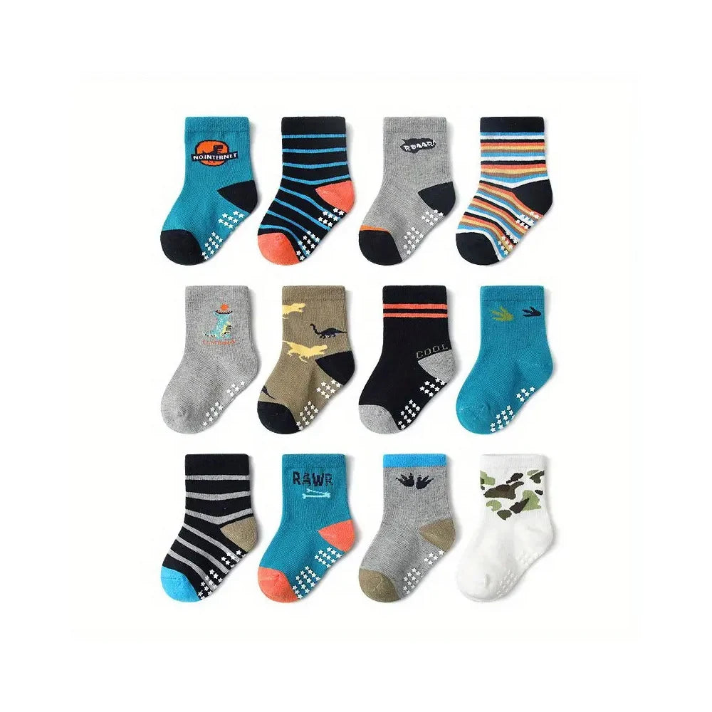 Quentin  Custom Baby Socks Non slip Anti-slip Customized Toddler Socks Children Kids Socks Custom Design