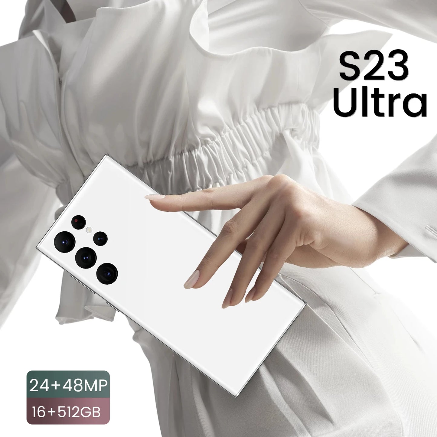 Galaxys23  Ultra 5G Smartphone New Original 16GB 512GB DECA Core with Stylus 7.2in LCD Android 12 S23 Ultra 5g