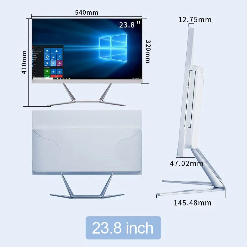 All-in-one Desktop Kit 21.5 23.8 27 Inches OEM ODM Industrial PC Factory Direct Wholesale Touch Screen Monoblock Pc All-in-one