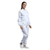 Cleanroom Lint Free Food Processing Uniform Clothes for Frozen Meats Oils Fats Edible Seafood Juices Fruit Vegetable Bread Cakes