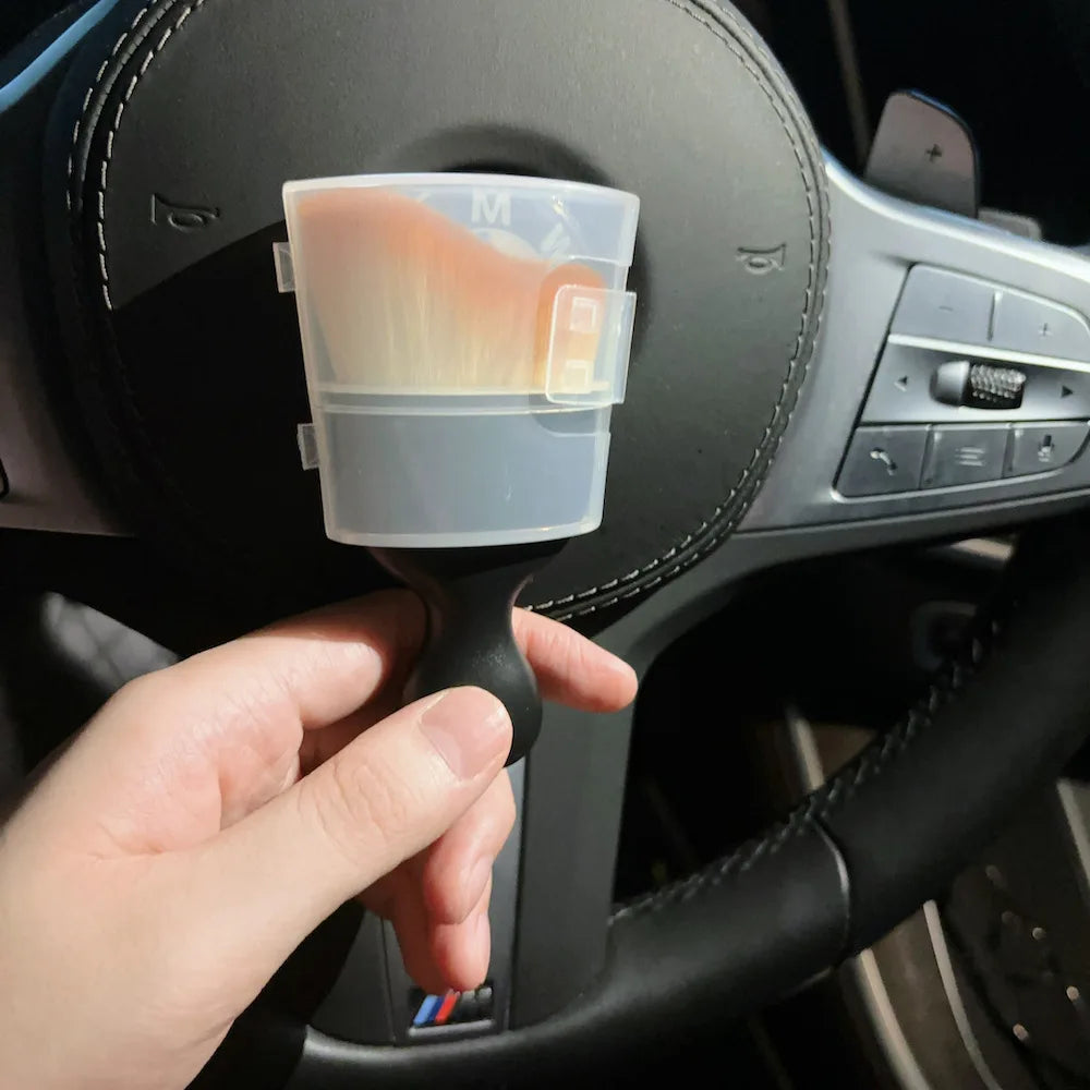 Factory Price Custom Logo Car Cleaning Brush Soft Car Detailing Brushes for Interior Car Cleaning