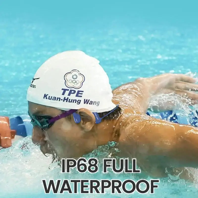 Starsky Open Ear Bone X2 Swimming Headphones IP68 Waterproof Mp3 Conduction Earphones for Sports Pool Beach