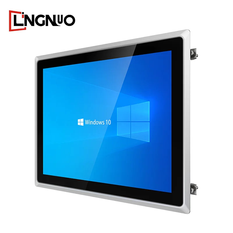 Ultra Low Power 15-Inch Touch Screen TFT-LCD Tablet PC Aluminum Alloy Chassis Core I5 6360U N5090 J6412 Desktop PC DDR4 SSD Used