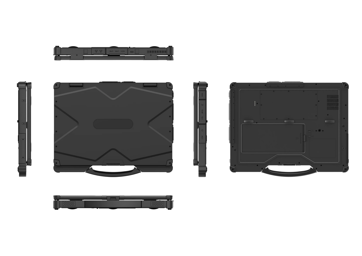 14inch Rugged Industrial Laptop FHD Screen Waterproof Shockproof IP65 Toughbook Notebook with Touch Function